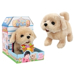 Bonito que anda Pet Dog Barking Toy el¨¦trica presente macio Plush Dog For Kids