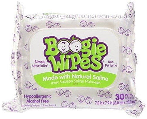 Boogie Wipes Fresh Branco 30 Lenços Hipoalergênico Sem Álcool