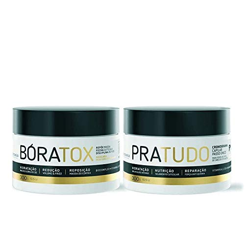 Boratox 300g e Mascara PaTudo 300g Borabella Hidratação
