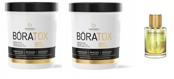 2 Borabella Boratox Organico Realinhamento Termico 1kg e Óleo