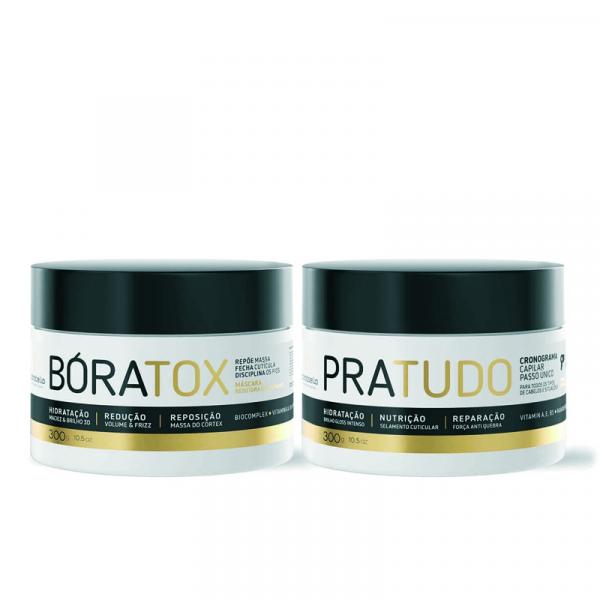 Borabella Kit Boratox Botox Capilar 300g + Mascara Pra Tudo 300g