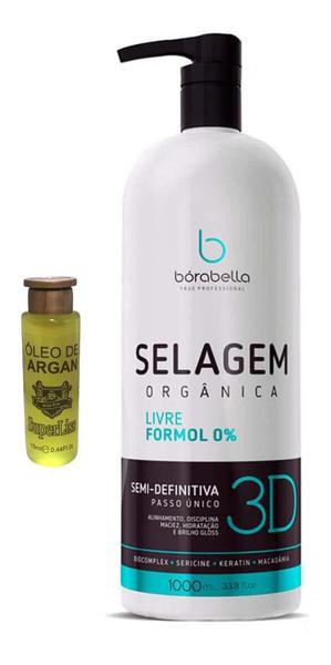 Borabella Selagem Orgânica 3d Semidefinitiva 0% Formol - 1l