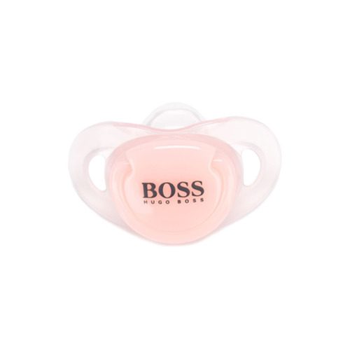 Boss Kids Chupeta com Logo - Rosa