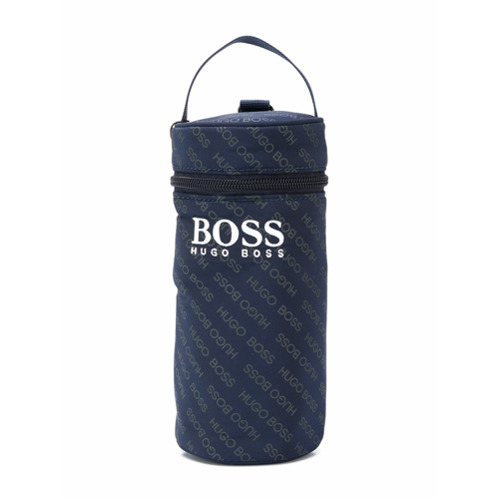 Boss Kids Porta-garrafa com Estampa de Logo - Azul
