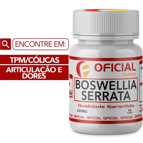 Boswellia Serrata 300Mg 90 Cápsulas - Oficialfarma