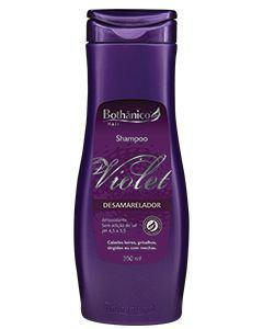 Bothânico Shampoo 300ML Desamarelador Violet - Bothanico