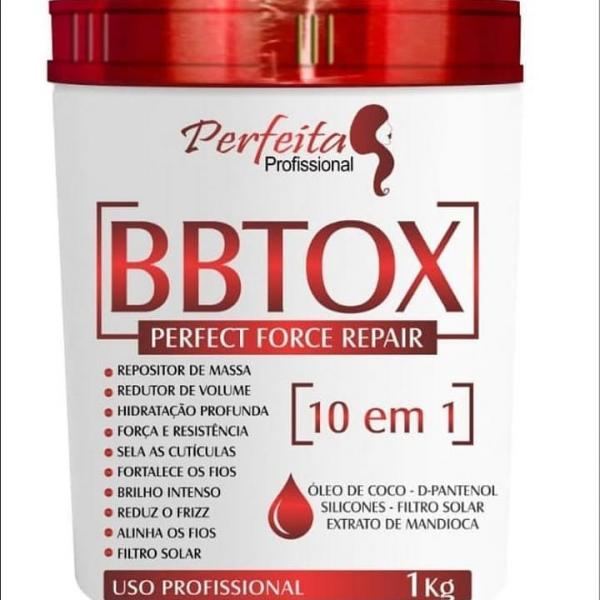 Botox 10 em 1 Perfect Force Repare Perfeita