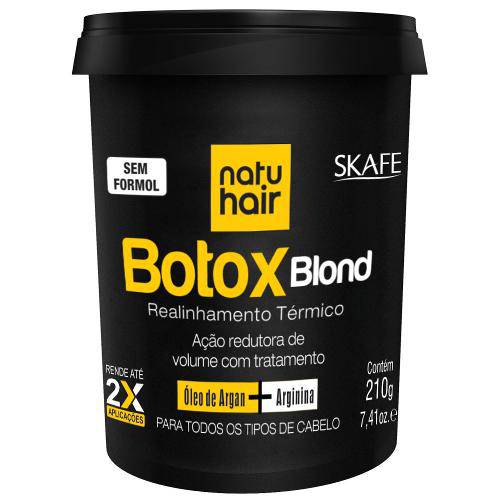 Botox Blond Natu Hair Skafe 210g