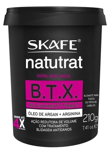 Botox Btx Natutrat Skafe 210g Mega Realinhamento Termico