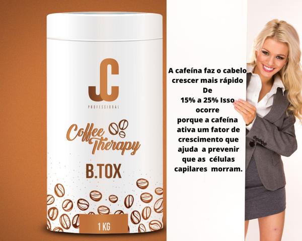 Botox Café Coffe-jc Cafeína Faz o Cabelo Crescer Mais Rápido