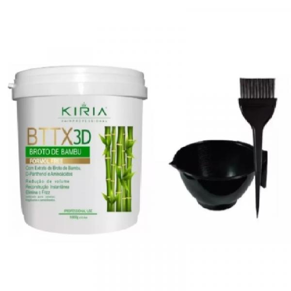 Botox Capilar Bttx 3d Kiria Bambu Cabelo Fragilizado Zero Formol 1000g - Kiria Hair