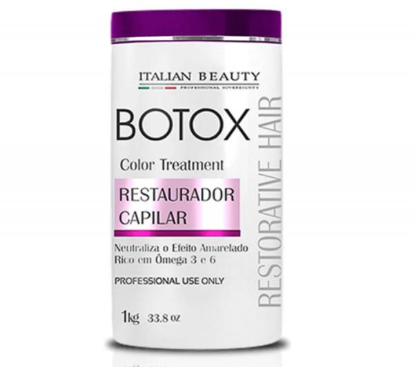 Botox Capilar Matizador Italian Beuaty Restorative Hair 1000g - Italian Beauty