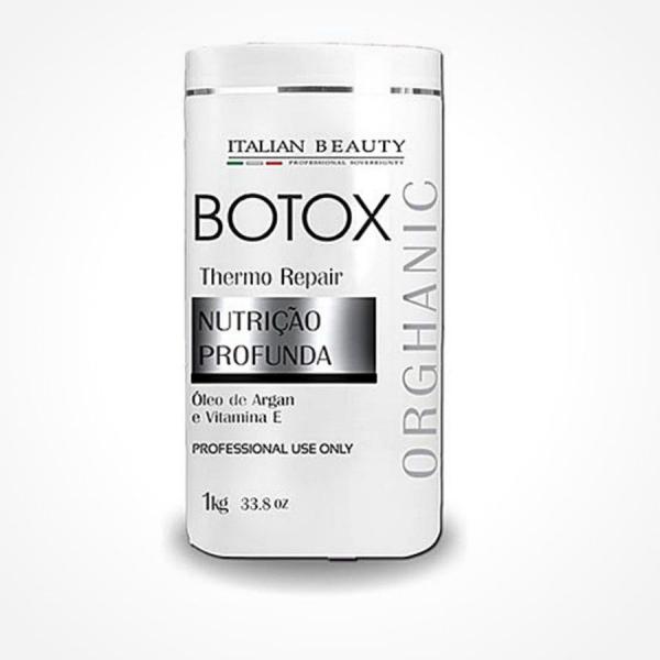 Botox Capilar Orgânico Nutrição Profunda Italian Beauty Zero Formol 1000g