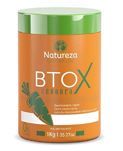 Botox Cenoura Natureza Cosmeticos 1kg 0% Formol