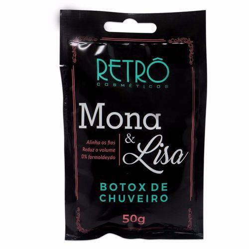 Botox de Chuveiro Máscara Redutora Mona e Lisa 50g