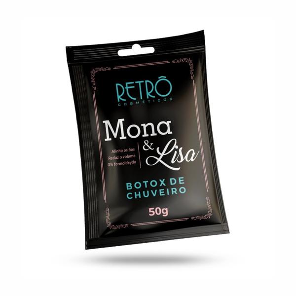 Botox de Chuveiro Máscara Redutora Mona e Lisa Retrô - Retro