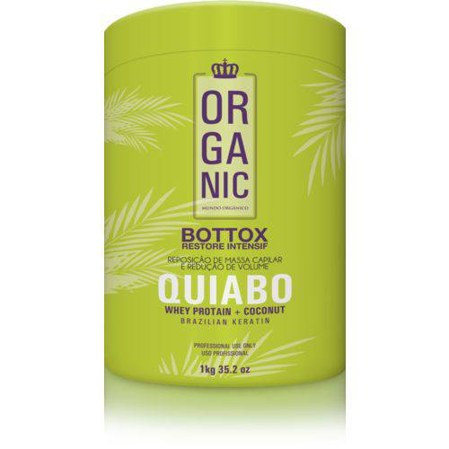 Botox de Quiabo Organic Mundo Orgânico 1kilo
