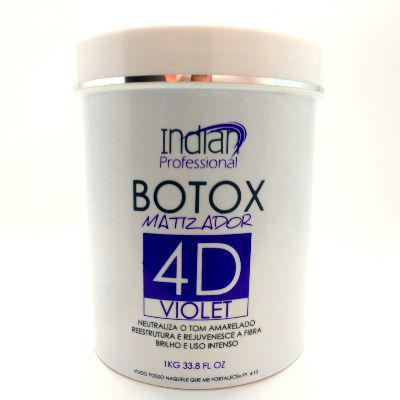 Botox Matizador 4D Indian Profissonal 1kg - Indian Profissional