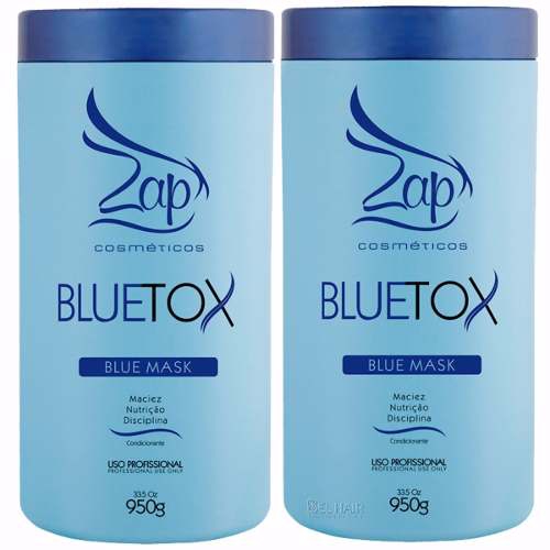 2 Botox Matizador Hiper Hidratante Bluetox Zap - Zap Cosmeticos