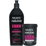 Botox Natutrat Skafe Btx Realinhamento Termico Kit 210g + 300ml