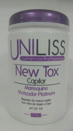 Botox New Tox Matizador Uniliss Cosméticos 1kg