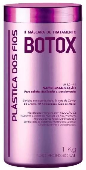 Botox Plastica dos Fios Selagem Térmica 1kg - Luminous Hair