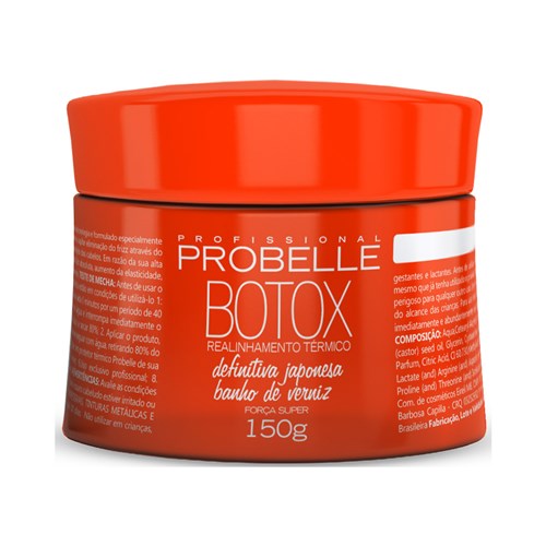 Botox Probelle Definitiva Japonesa Banho de Verniz 150g