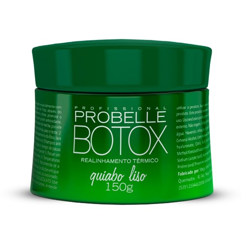 Botox Probelle Quiabo Liso Realinhamento Térmico 150g