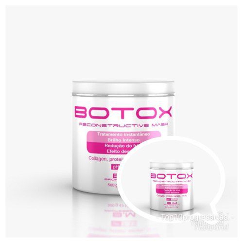 Botox Tratamento Instantâneo( 500g) B.M PROFISSIONAL Bionat Cosméticos - Devant Professionnel