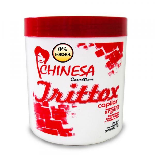 Botox Trittox Argan Sem Formol Chinesa Cosméticos 1kg