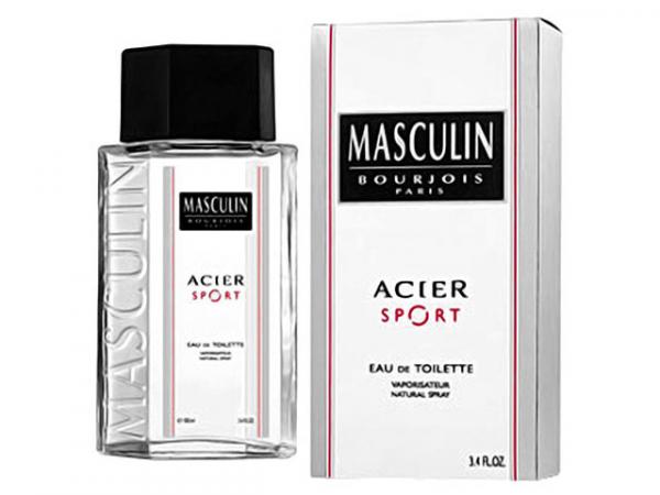 Bourjois Acier Sport - Perfume Masculino Eau de Toilette 100 Ml