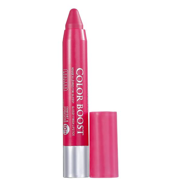 Bourjois Color Boost Lip Crayon 02 Fuchsia Libre - Batom Cremoso 2,75g