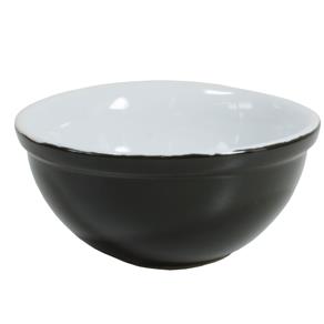 Bowl para Servir Mondoceram Gourmet em Cerâmica Preto – 100 Ml