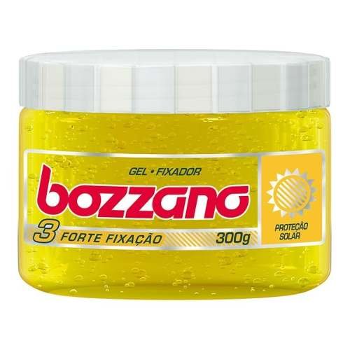 Bozzano Amarelo Gel Fixador 300g (Kit C/06)