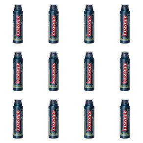 Bozzano Energy 48hs Desodorante Aerosol 90g - Kit com 12