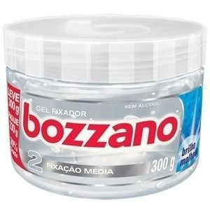 Bozzano Fixação Média Gel Fixador Incolor 300g (Kit C/06)