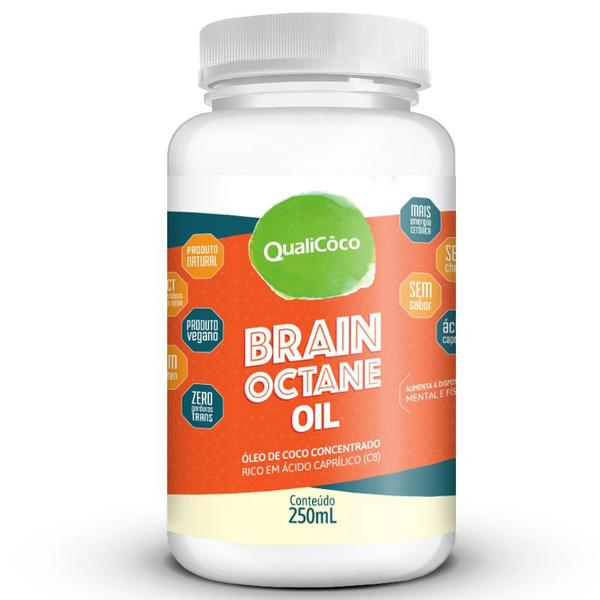 Brain Octane Oil MCT Qualicôco 250 ML