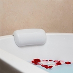 Branco SPA Banheira Travesseiro Antiderrapante Banheira Encosto de Cabeça Macio À Prova D 'Água Almofadas de Banho Almofada de Pescoço Almofada Com Ventosas Fácil de Limpar