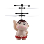Remoto infravermelho Sensing dos desenhos animados Indução USB Helicopter Toy Presente Aircraft para Adultos e Crianças Children's toy