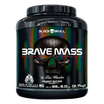 Brave Mass 2,7kg Peanut Butter - Black Skull