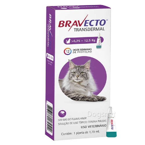 Bravecto - Gatos de 6,25 a 12,5kg - Pipeta