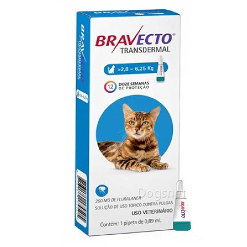 Bravecto - Gatos de 2,8 a 6,25kg - Pipeta