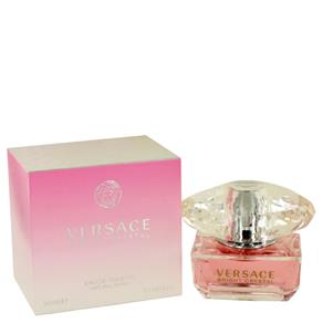 Bright Crystal Eau de Toilette Spray Perfume Feminino 50 ML-Versace