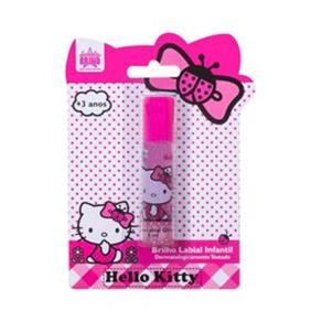 Brilho Labial Infantil Glitter - Hello Kitty