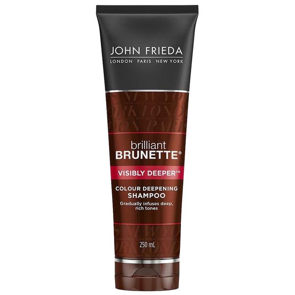 Brilliant Brunette Visibly Deeper Colour Deepening Shampoo 245ml - John Frieda
