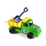 Brinquedo Caminhão Basculante com Pá – 12 Unidades