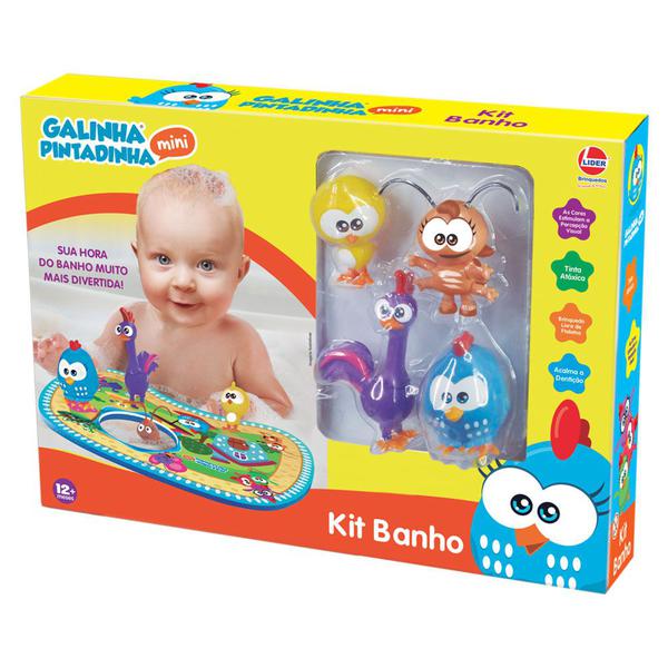 Brinquedo de Banho - Galinha Pintadinha - Líder - Lider