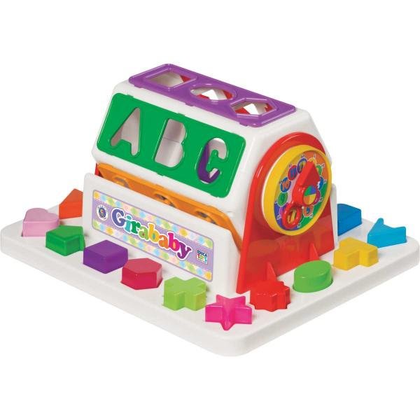 Brinquedo Educativo Gira Baby C/Blocos - Merco Toys