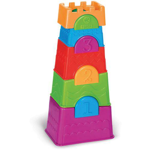 Brinquedo Educativo Torre Maluca Calesita Unidade