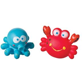Brinquedo para Banho - Animais do Mar - Carangueijo e Polvo - Girotondo Baby